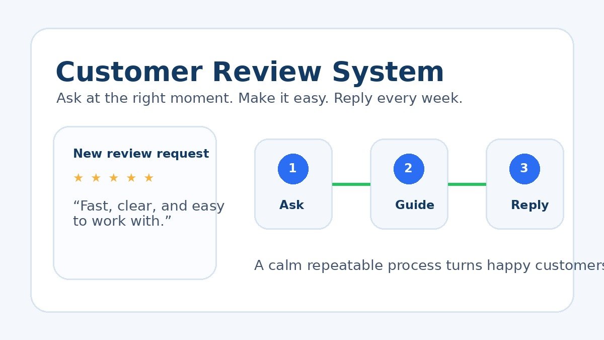 A Simple Customer Review System for Local Businesses